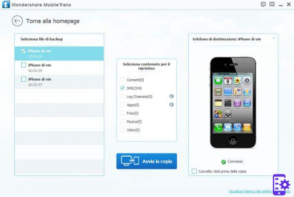 Sauvegarder et restaurer des SMS sur iPhone