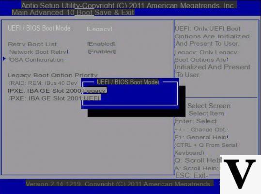 Come scoprire se Windows è installato in modalità UEFI