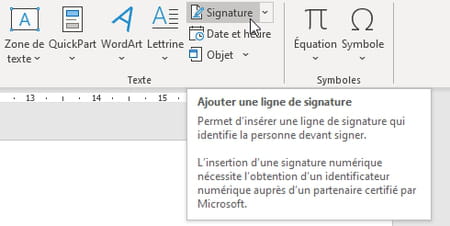 Word electronic signature: how to sign a document