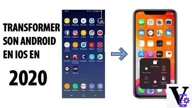 Turn your Android device into an iOS system
