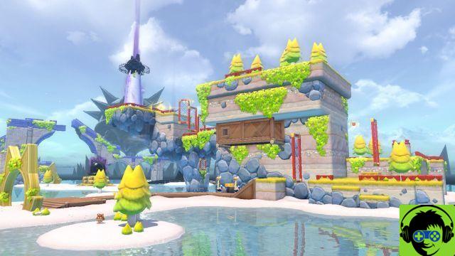 Mario 3D World: Bowser's Fury - Come far brillare tutti i gatti | Guida 100% Scamper Shores