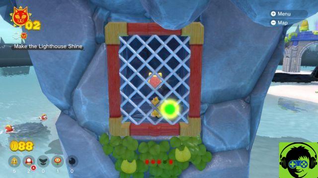 Mario 3D World: Bowser's Fury - Come far brillare tutti i gatti | Guida 100% Scamper Shores