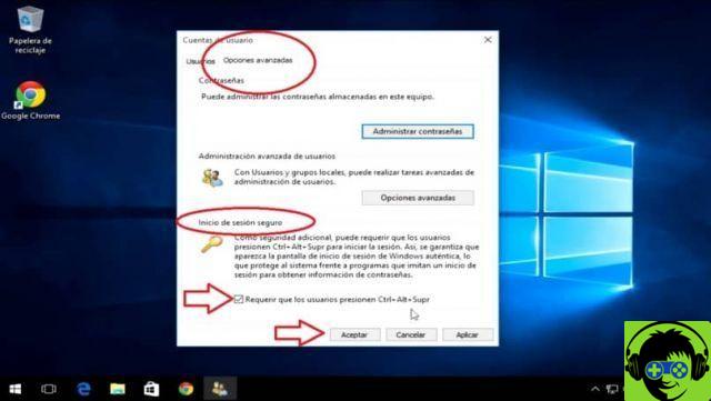 Security tips when signing into Windows 10