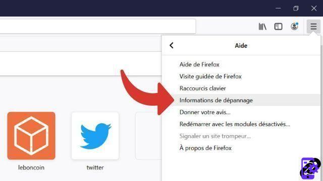 Como redefinir o Firefox?