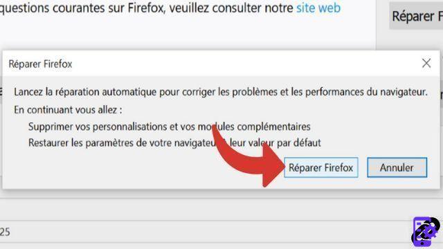 ¿Cómo reiniciar Firefox?