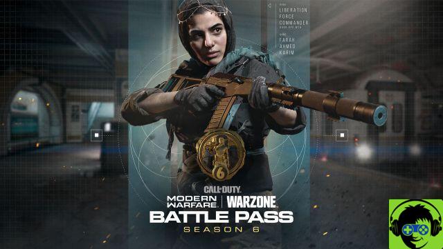 Modern Warfare - All Season 6 Battle Pass rewards