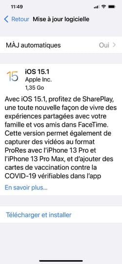 iOS 15.1: la actualización que soluciona todos los problemas