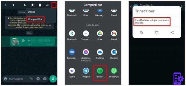 Como transcrever áudio do WhatsApp