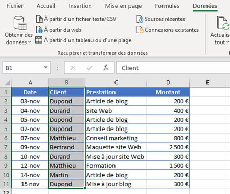 Remova arquivos duplicados do Excel: todas as técnicas