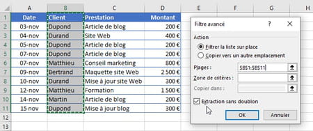 Remova arquivos duplicados do Excel: todas as técnicas