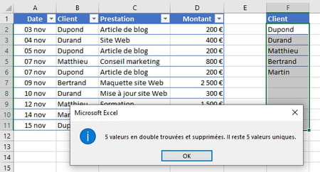 Remove duplicate Excel files: all techniques