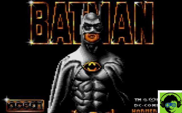 Batman: The Movie - Commodore 64 passwords and codes
