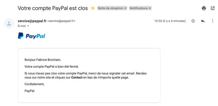 Deleting a PayPal account: the right way