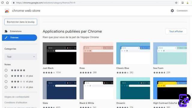 Como instalar um tema no Google Chrome?