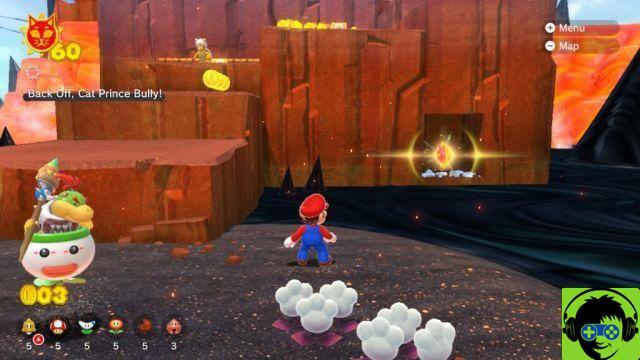 Mario 3D World: La furia de Bowser - Cómo hacer brillar a todos los gatos | Guía 100% para Mount Magmeow