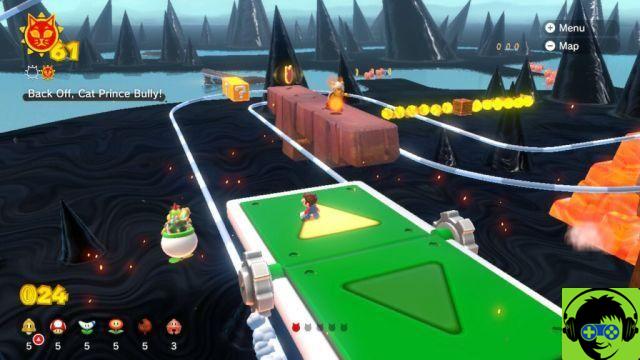 Mario 3D World: Bowser's Fury - Come far brillare tutti i gatti | Guida al 100% al Monte Magmeow