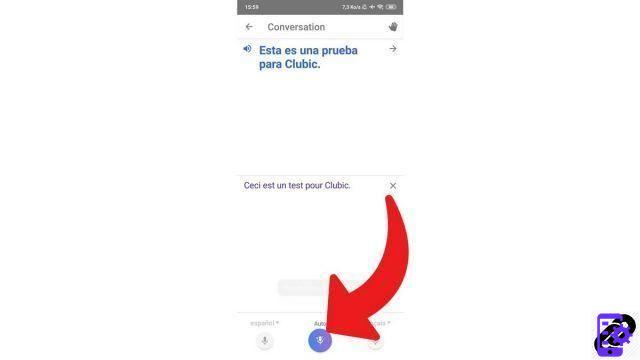 How to translate a conversation in real time with Google Translate?