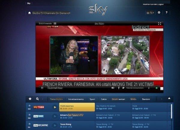 Cómo ver Sky Go en Chromecast en TV