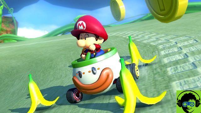 Mario Kart Tour - How to collect a total of 100 coins with a baby driver