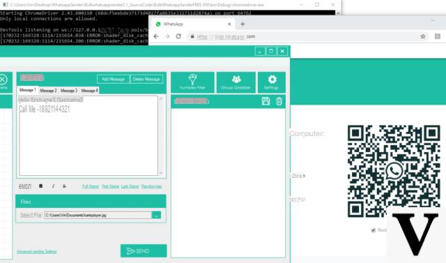 Envoyer des messages Whatsapp depuis un PC avec WS Tool -