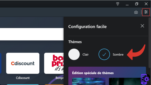 How to change the home page on Opera?