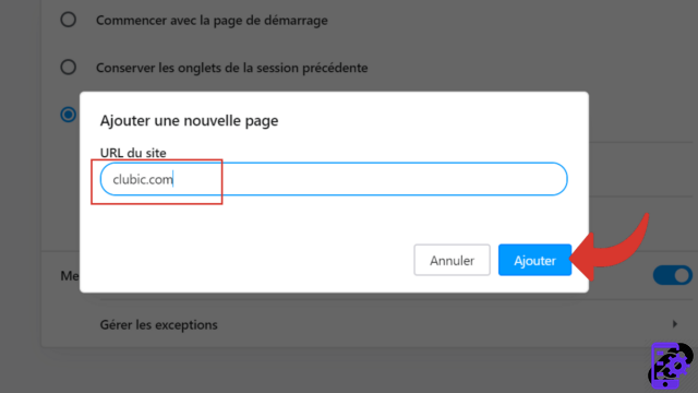 Como alterar a página inicial do Opera?