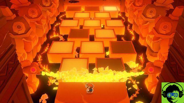 Paper Mario: El rey del origami: las 4 ubicaciones de las joyas de la torre | Tutorial de Fire Vellumental Cave