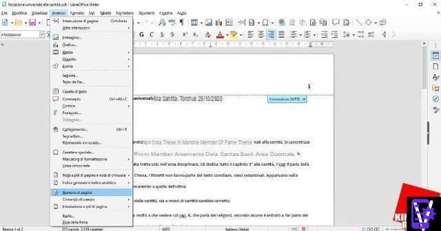 How to number pages in Word, LibreOffice and Google Docs