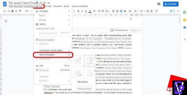 How to number pages in Word, LibreOffice and Google Docs
