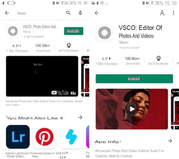 Comment éditer des photos avec VSCO