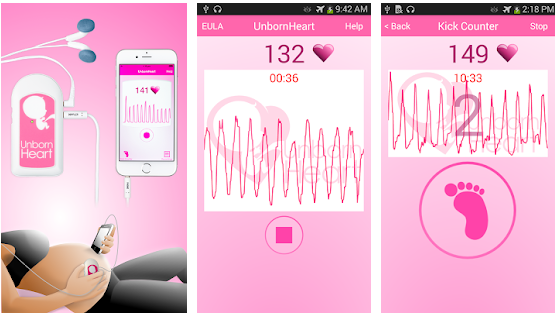 The best apps for listening to a baby's heart