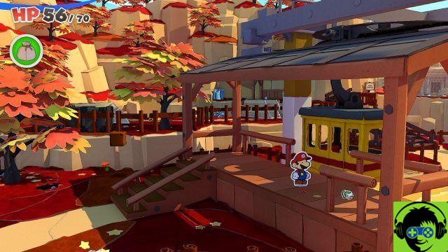 Paper Mario: The Origami King - Llega al santuario de agua | Tutorial de Fall Mountain