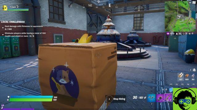 How to get and use cardboard boxes in Fortnite Chapter 2 Season 2