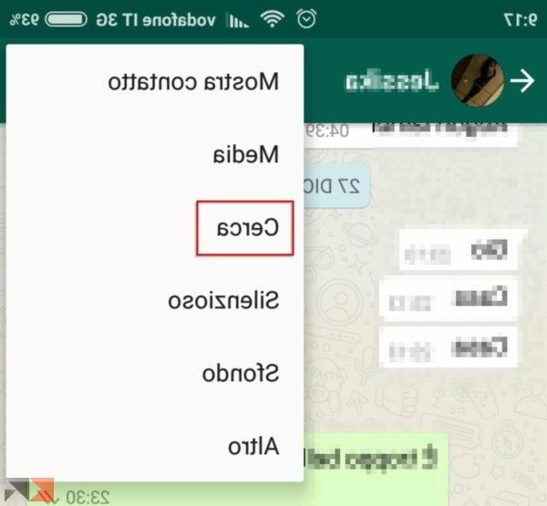 Comment rechercher dans les conversations WhatsApp