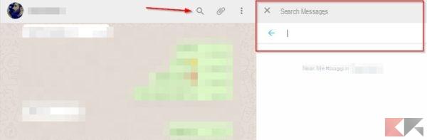 How to search in WhatsApp conversations