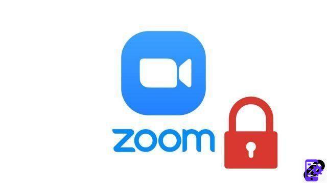 How do I lock a meeting on Zoom?