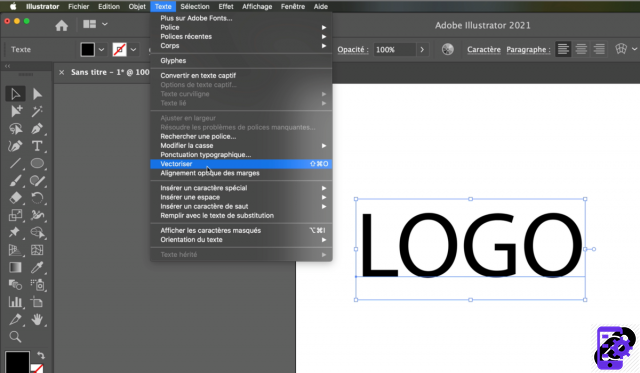 How to vectorize your text in Illustrator?