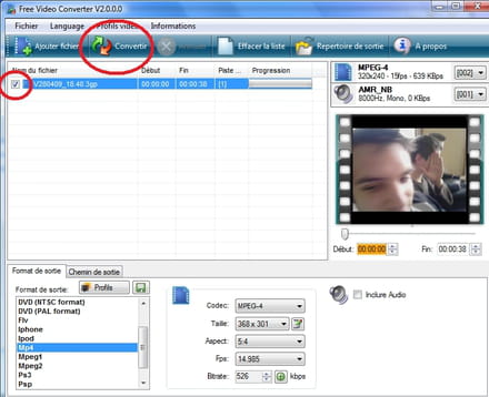 Usando o Free Video Converter