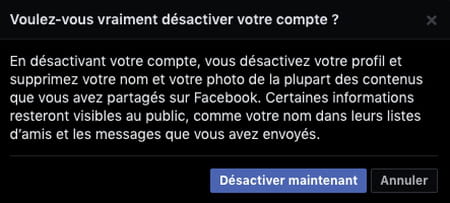 Delete a Facebook account permanently or temporarily