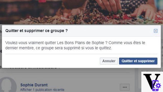 ¿Cómo eliminar un grupo en Facebook?