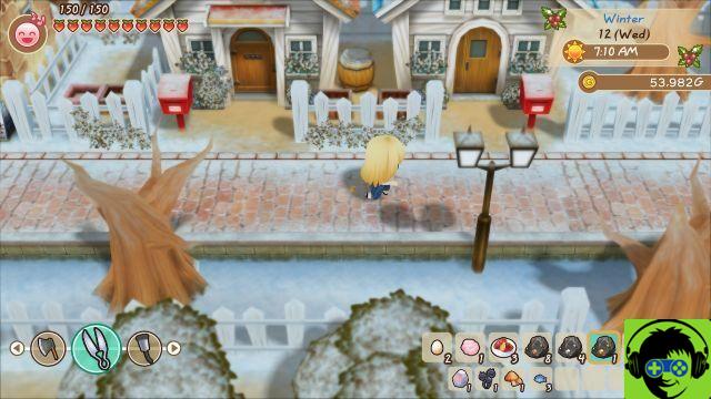 Come aumentare il livello di amicizia di un animale in Story of Seasons: Friends of Mineral Town