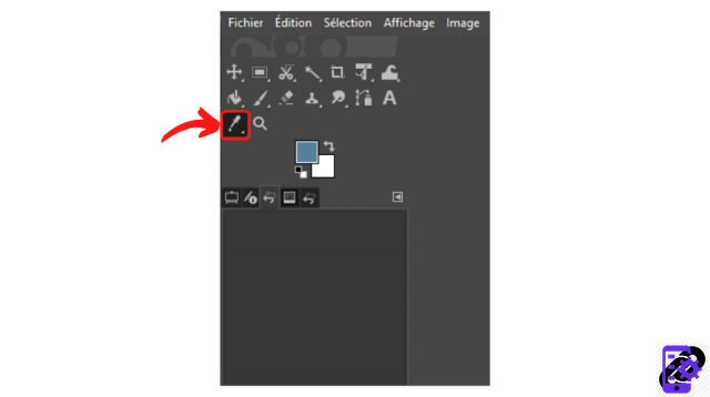How to use the Dropper tool in GIMP?