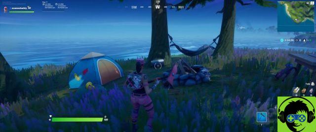 Onde visitar Skye Coastal Campsites em Fortnite Capítulo 2 Temporada 2