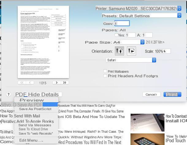 Programmi per PDF Mac