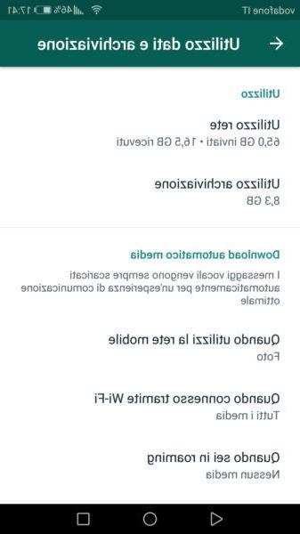 Come ridurre lo spazio del backup di WhatsApp