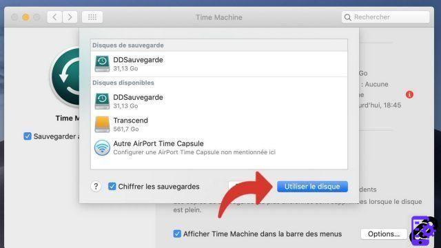 Como faço para criar um ponto de restauração do Mac OS?