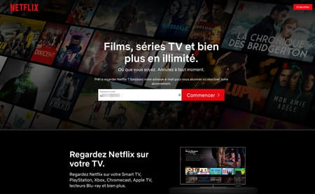 Netflix user profile: create, modify, delete