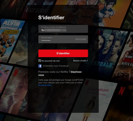 Netflix user profile: create, modify, delete