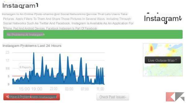 Instagram non funziona: soluzioni