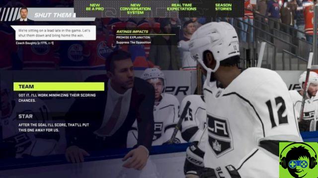 NHL 21: come aumentare il tempo di gioco in Be a Pro